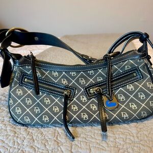 Vintage Dooney & Bourke Black Shoulder Bag